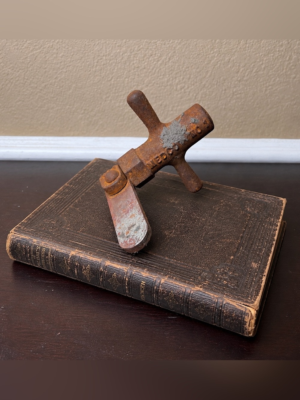 Vintage MEDCO No. 1 Pencil Rod Tightening Wrench, Concrete Forming Tool